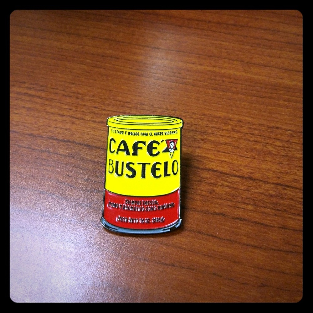 Rare special edition Cafe Bustelo lapel Pin